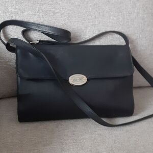 David Dart Black leather Shoulders, Crossbody bag
